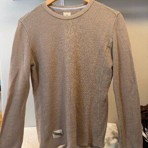Tracksmith Waffle Knit Long Sleeve Top